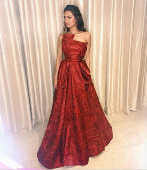 Red Ball Gown - FJOLLANILA